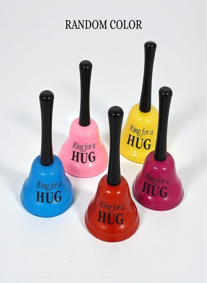 أسينشين خاتم جرس يدوي للصعود، خاتم جرس معدني، هدية للحبيبة أو الحبيب أو الزوج أو الزوجة، هدية رومانسية لعيد الحب، هدية طريفة ومبتكرة، دعامة للعبة (ألوان عشوائية) - Image 2